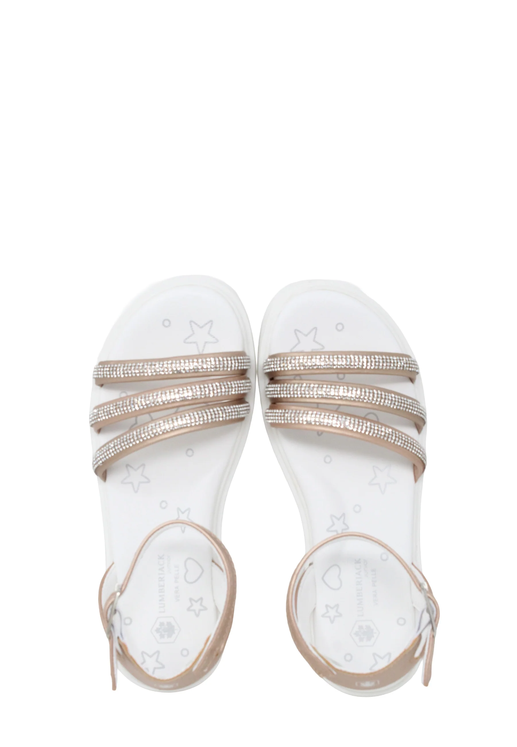 Lumberjack Pix Rose Gold Sandali Bambini | 102268595 - Image 4