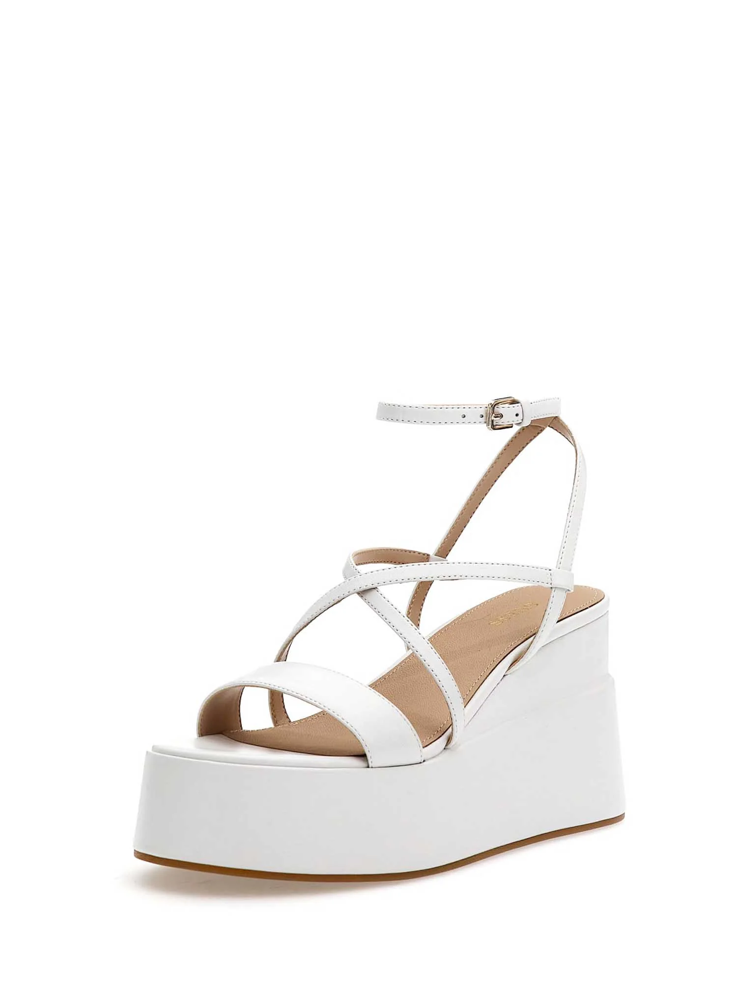 Guess Sandali Zeppa Donna | FL6ZLL LEA04 - Image 12