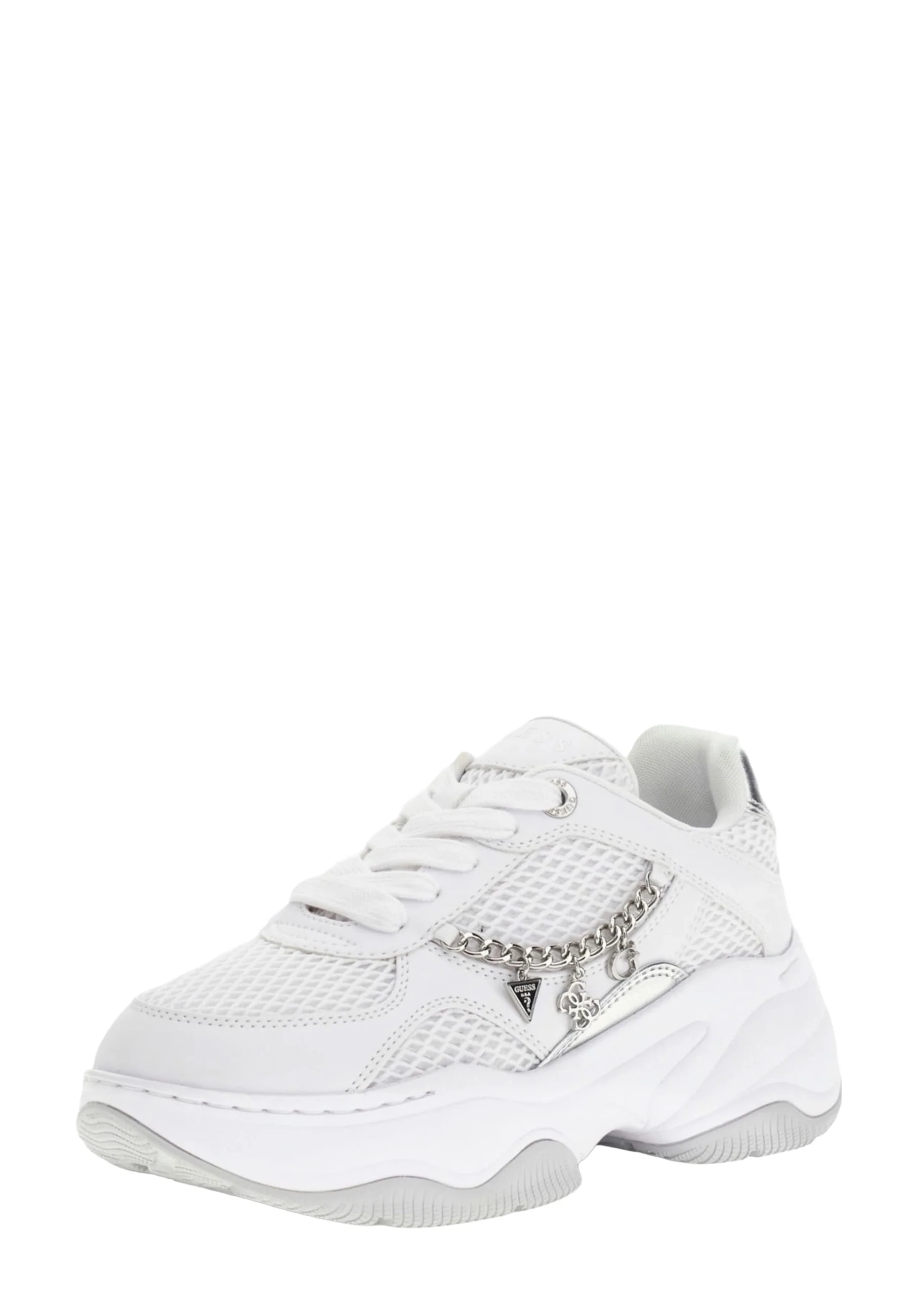 Guess Harpaa White Sneakers Donna | FLPHAR ELE12 - Image 2