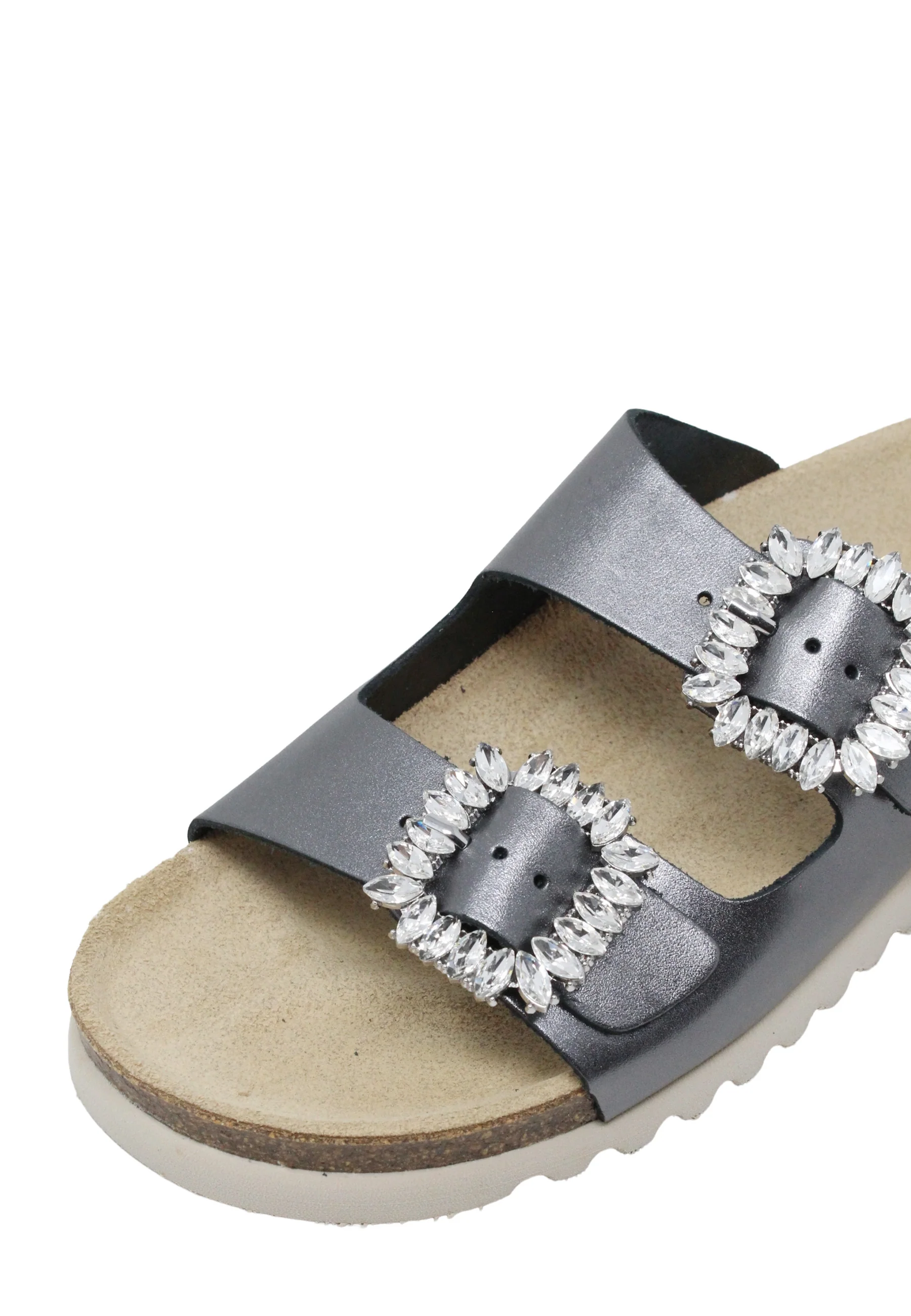 Lumberjack Miuccia Gun Metal Sandali Donna | 102269255 - Image 5