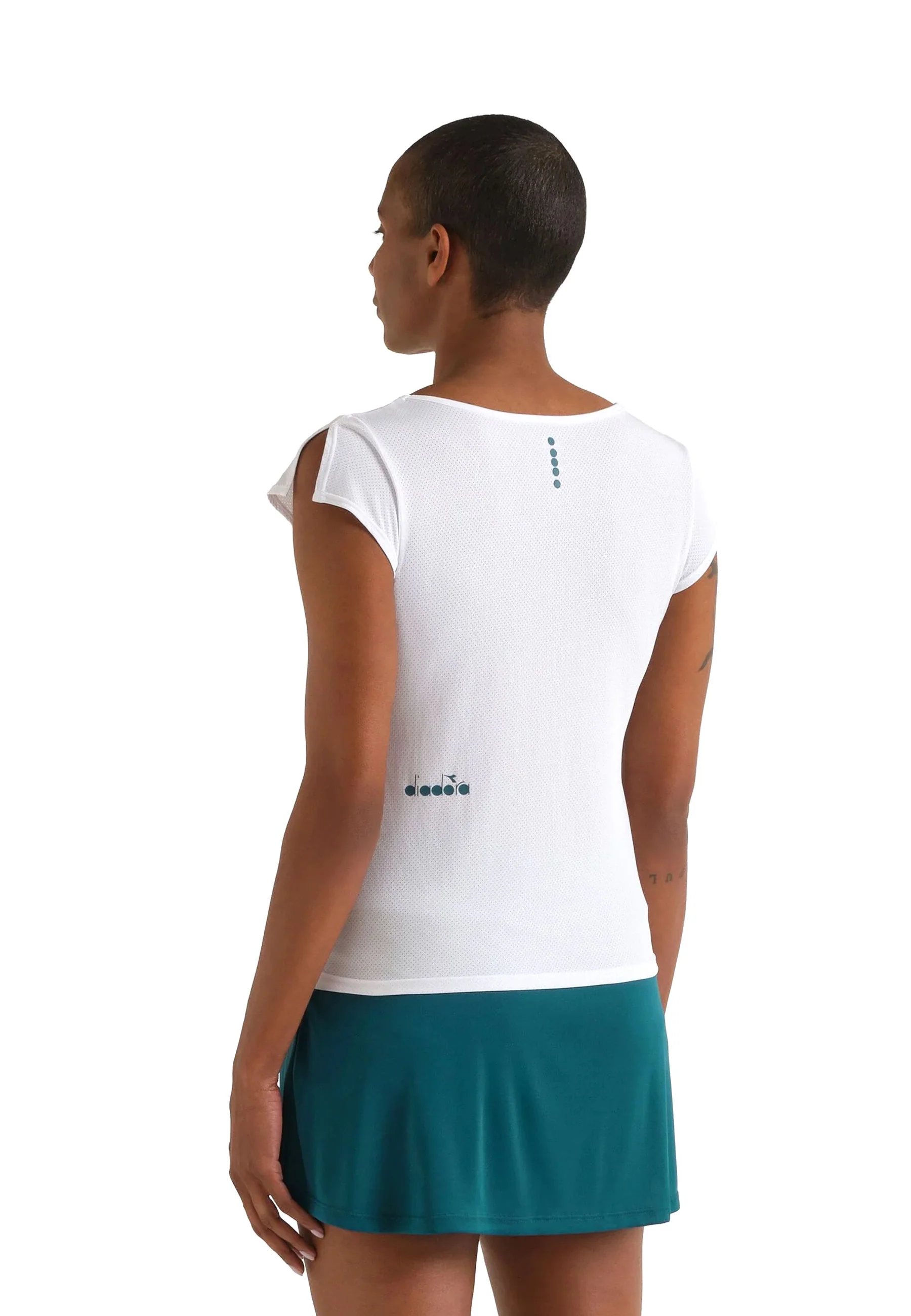 Diadora L. Ss Court T-shirt Donna | 102.182756 - Image 3