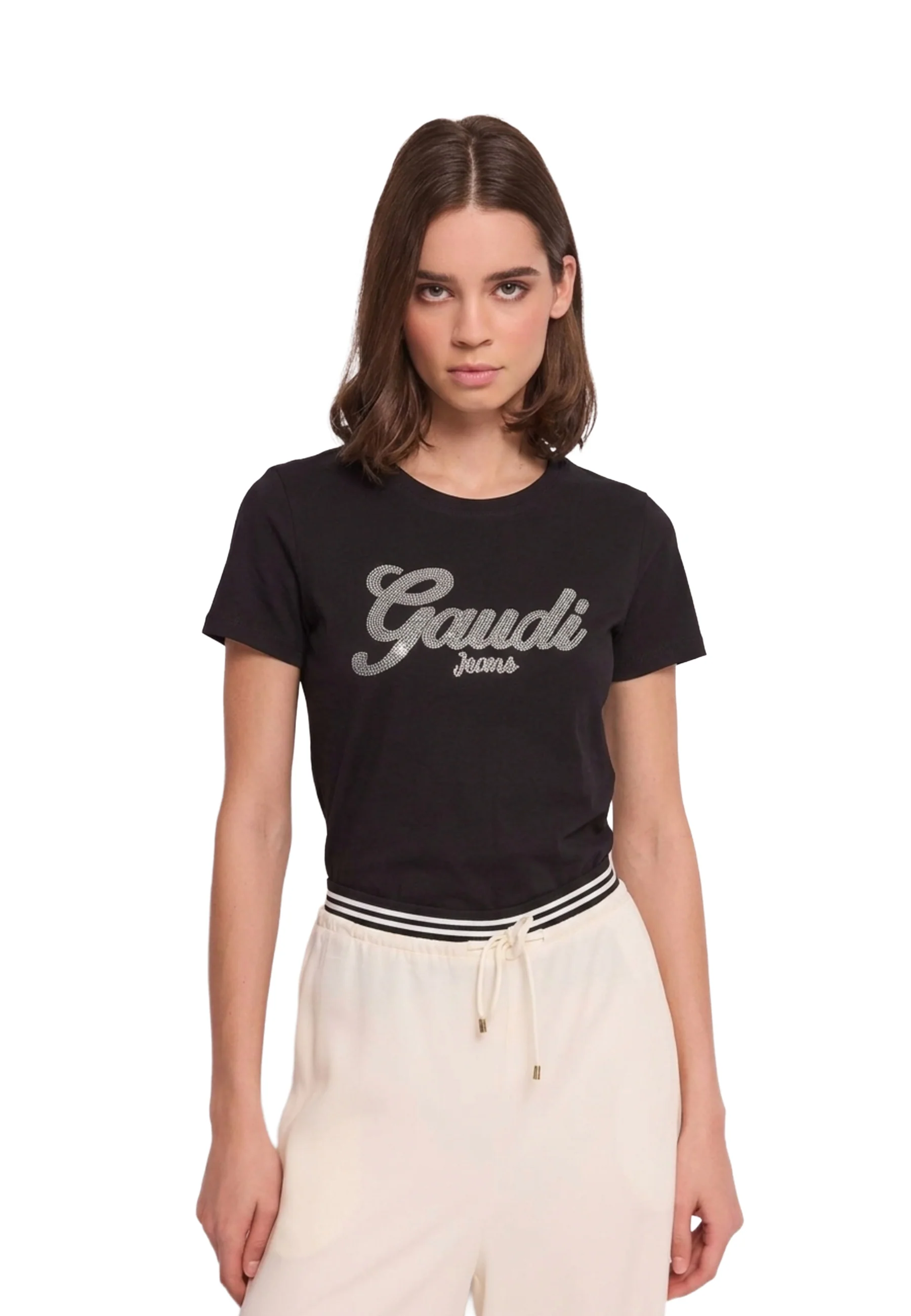 Gaudi Jeans T-shirt Donna | 611BD64076 - Image 2