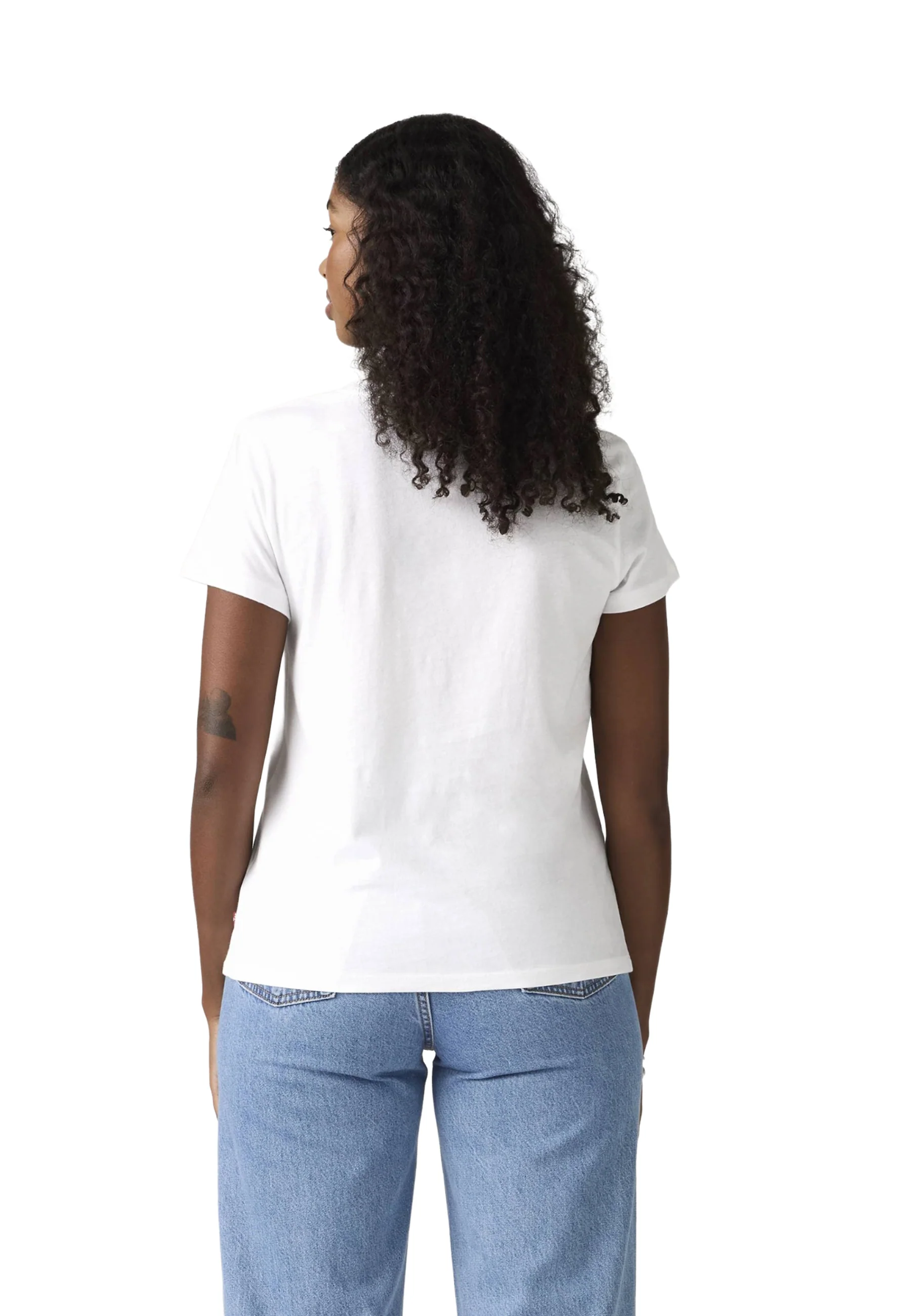 Levi's The Perfect Tee Batwing Iridescent Rhine T-shirt Donna | 17369-3271 - Image 3