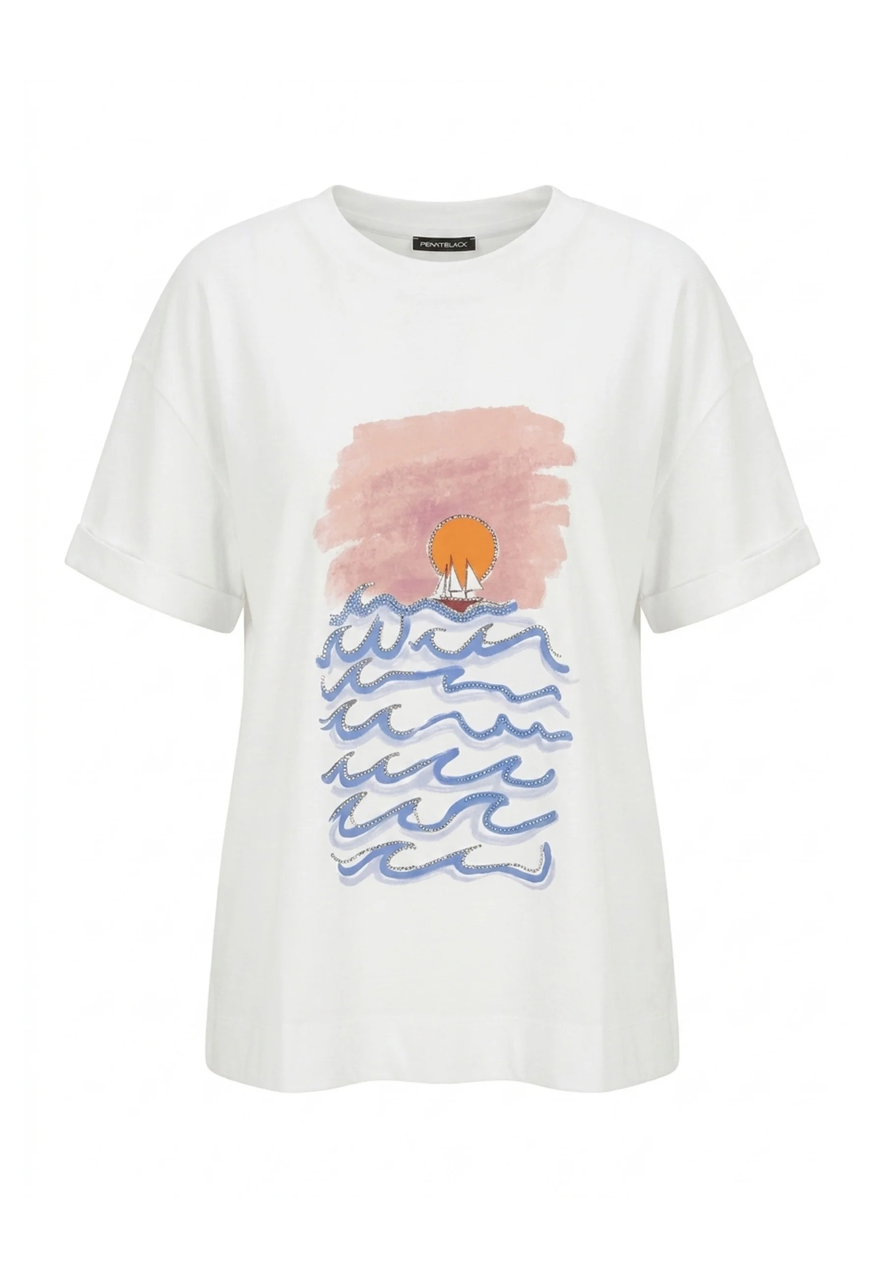 Pennyblack Pbbsabbia T-shirt Donna | 2611971033200 - Image 5