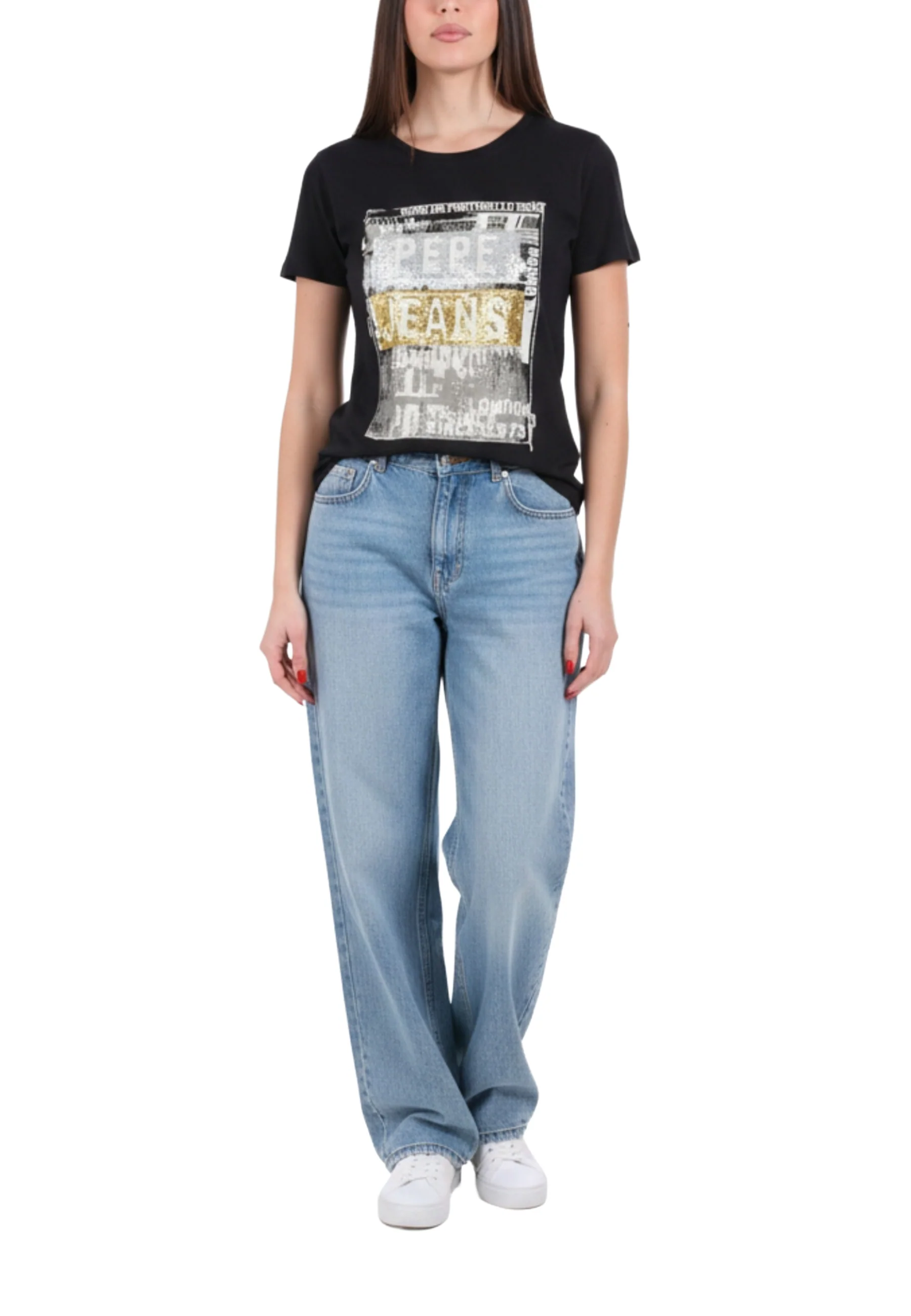 Pepe Jeans T-shirt Donna | PL5000125 - Image 6