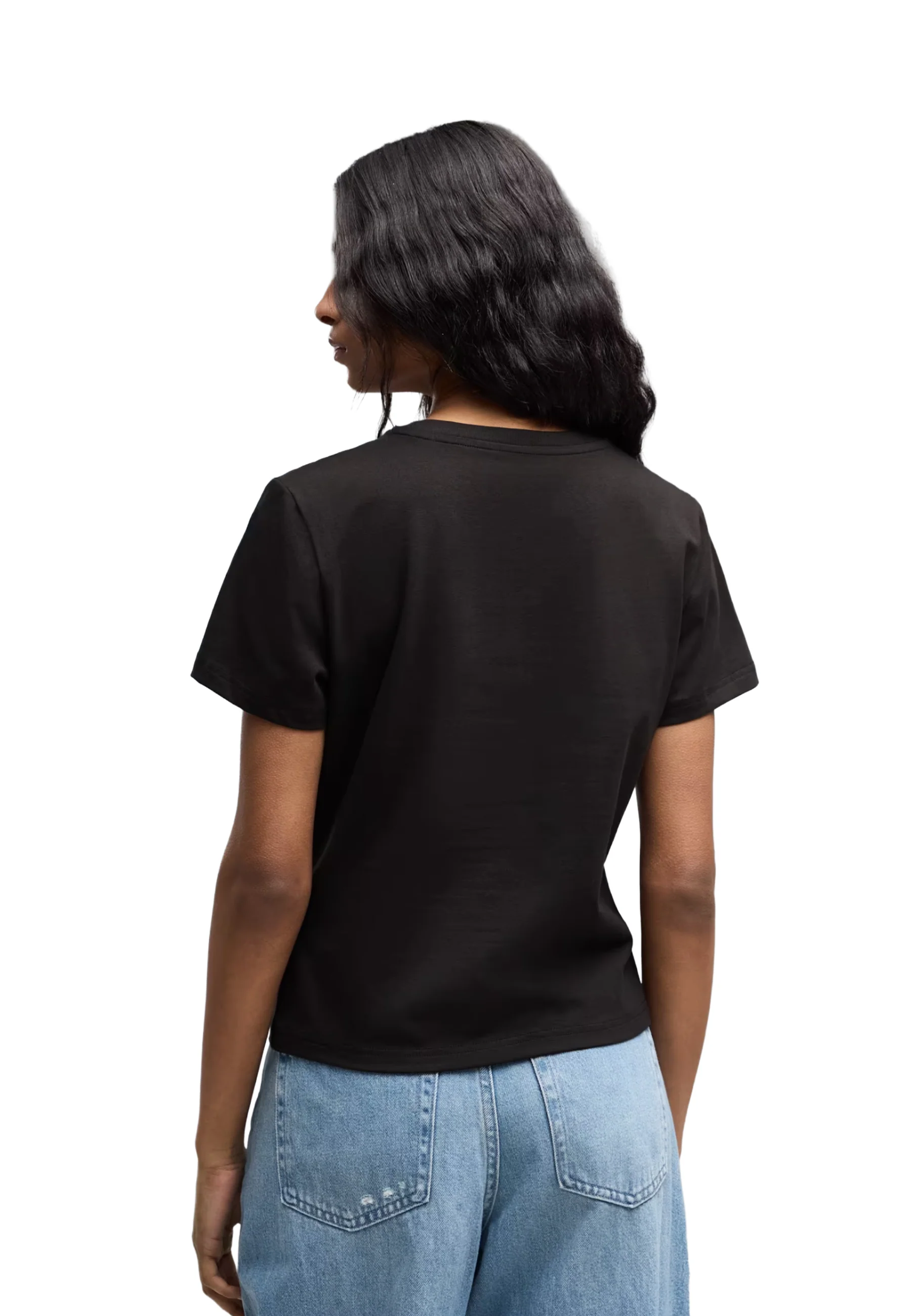 Puma Wardrobe Ess Slim Te T-shirt Donna | 629742 - Image 3
