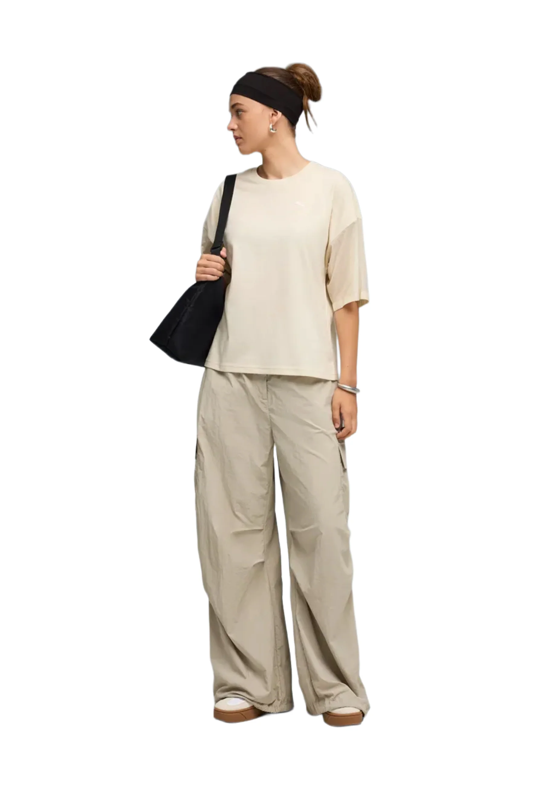 Puma Her Oversized Tee T-shirt Donna | 691883 - Image 4