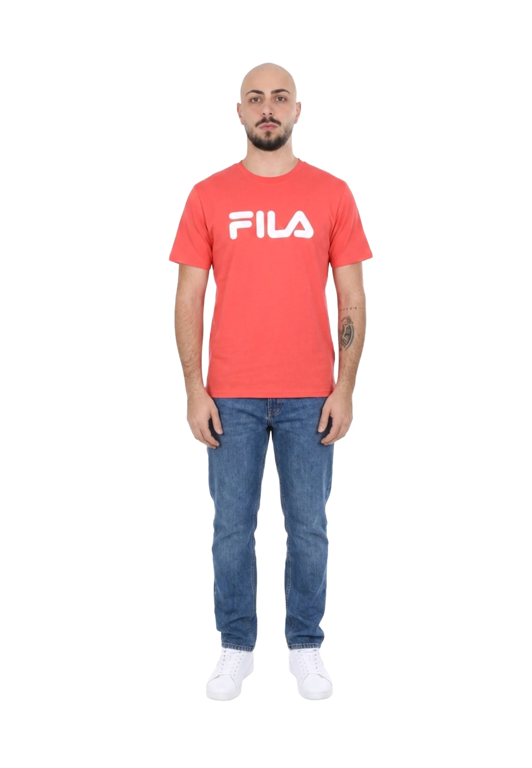 Fila Bellano T-shirt Unisex | FAU0067 - Image 16