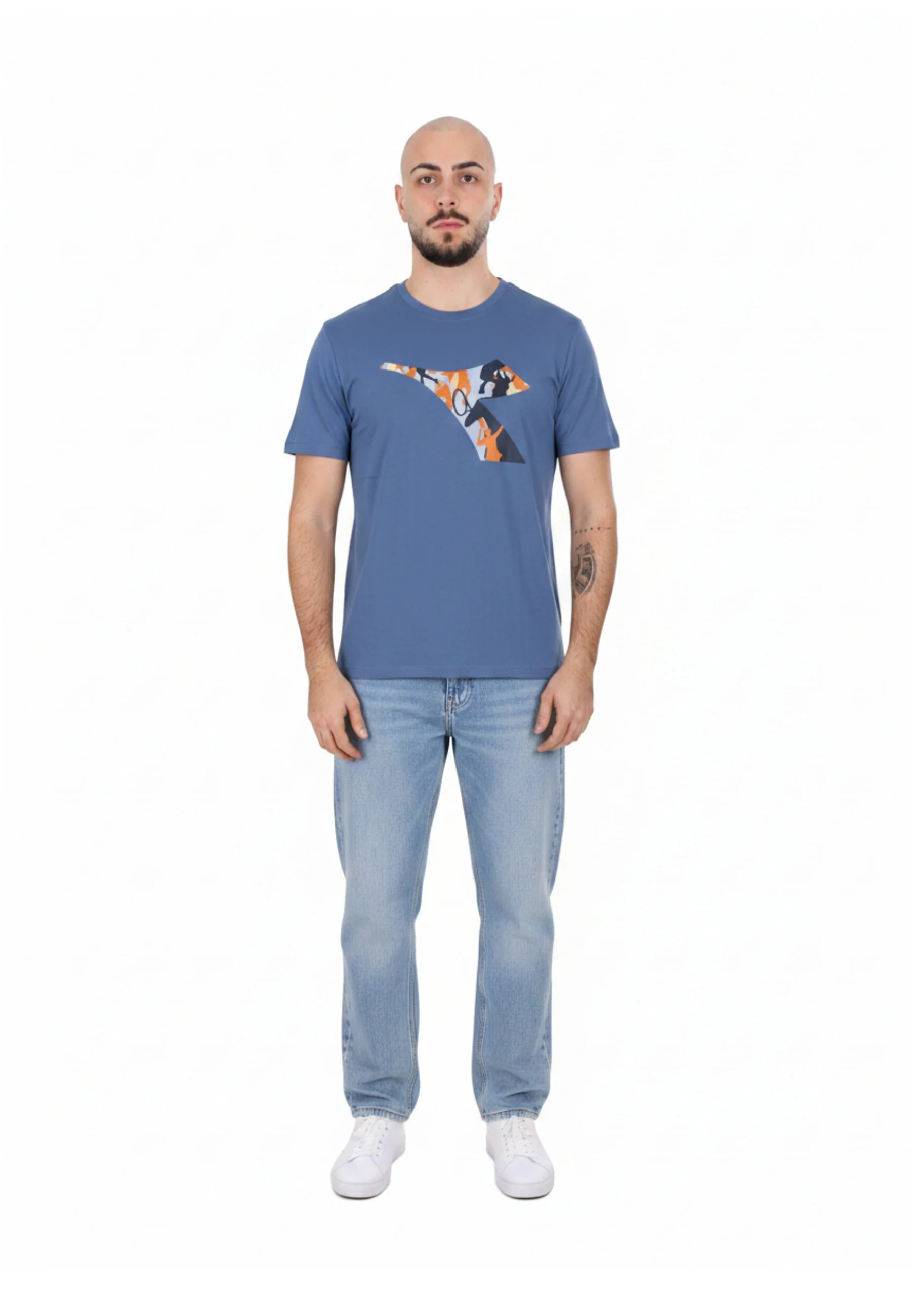 Diadora Ss Ess. Sports Bl T-shirt Uomo | 102.182900 - Image 2