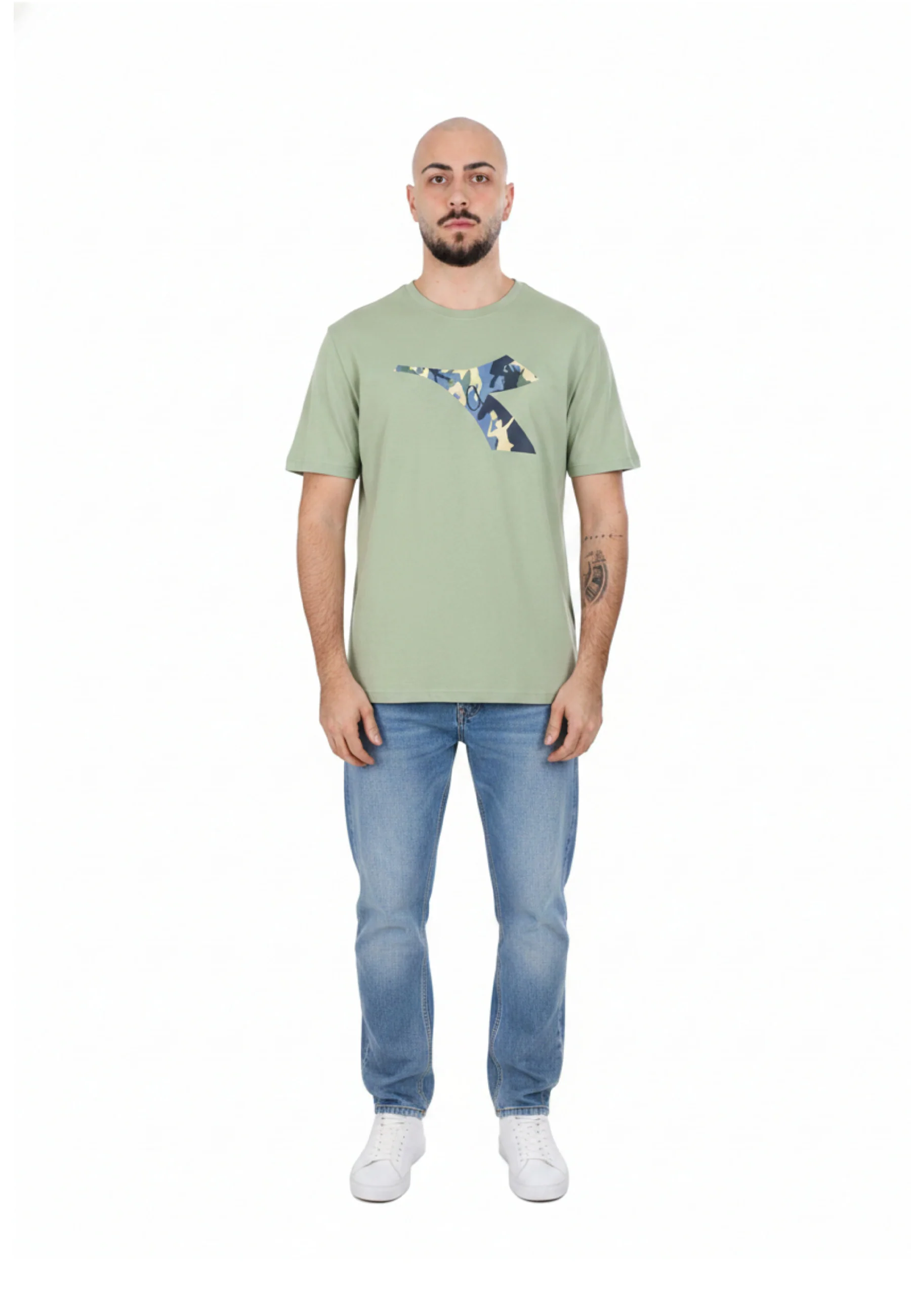 Diadora Ss Ess. Sports Bl T-shirt Uomo | 102.182900 - Image 6