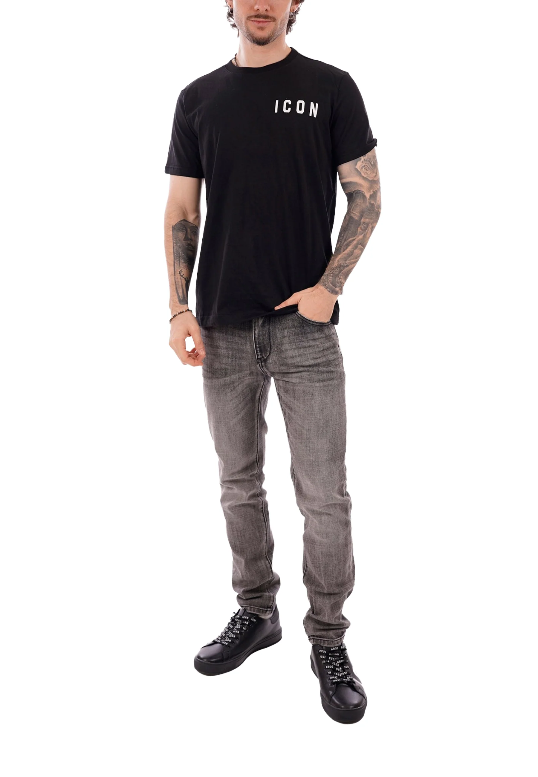 Icon T-shirt Uomo | IUT007 - Image 6