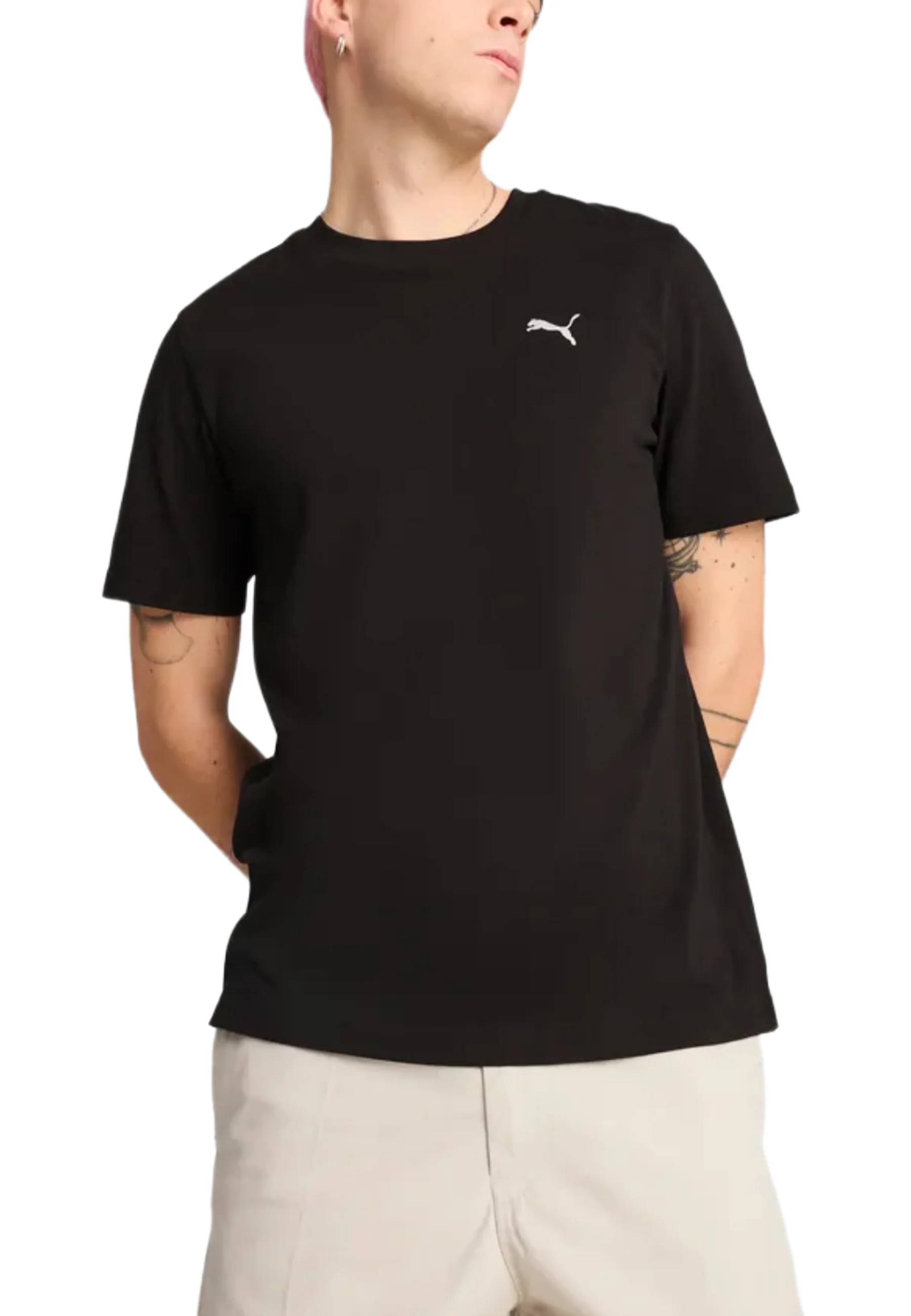 Puma Wardrobe Ess Tee T-shirt Uomo | 629644 - Image 5