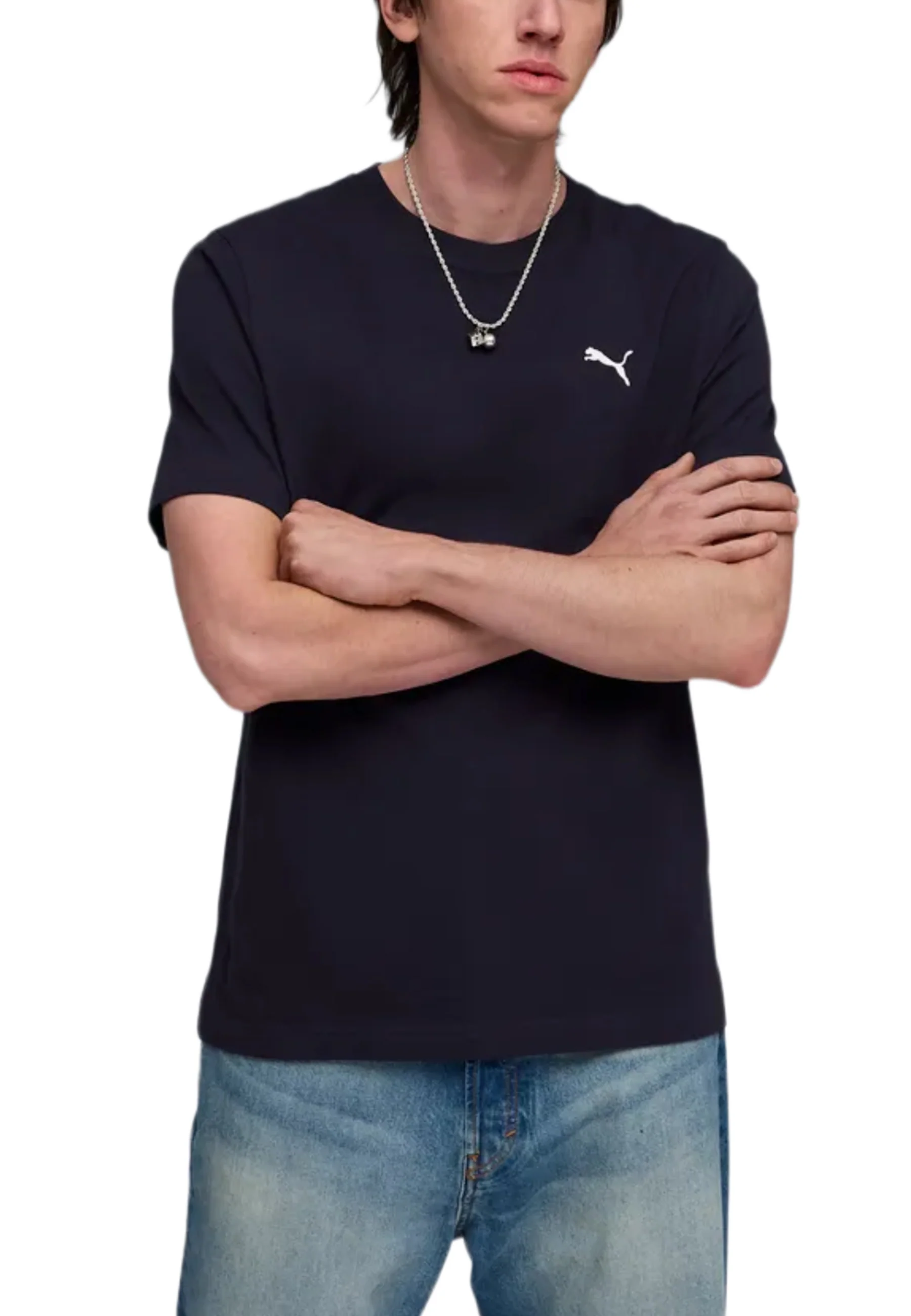 Puma Wardrobe Ess Tee T-shirt Uomo | 629644 - Image 8