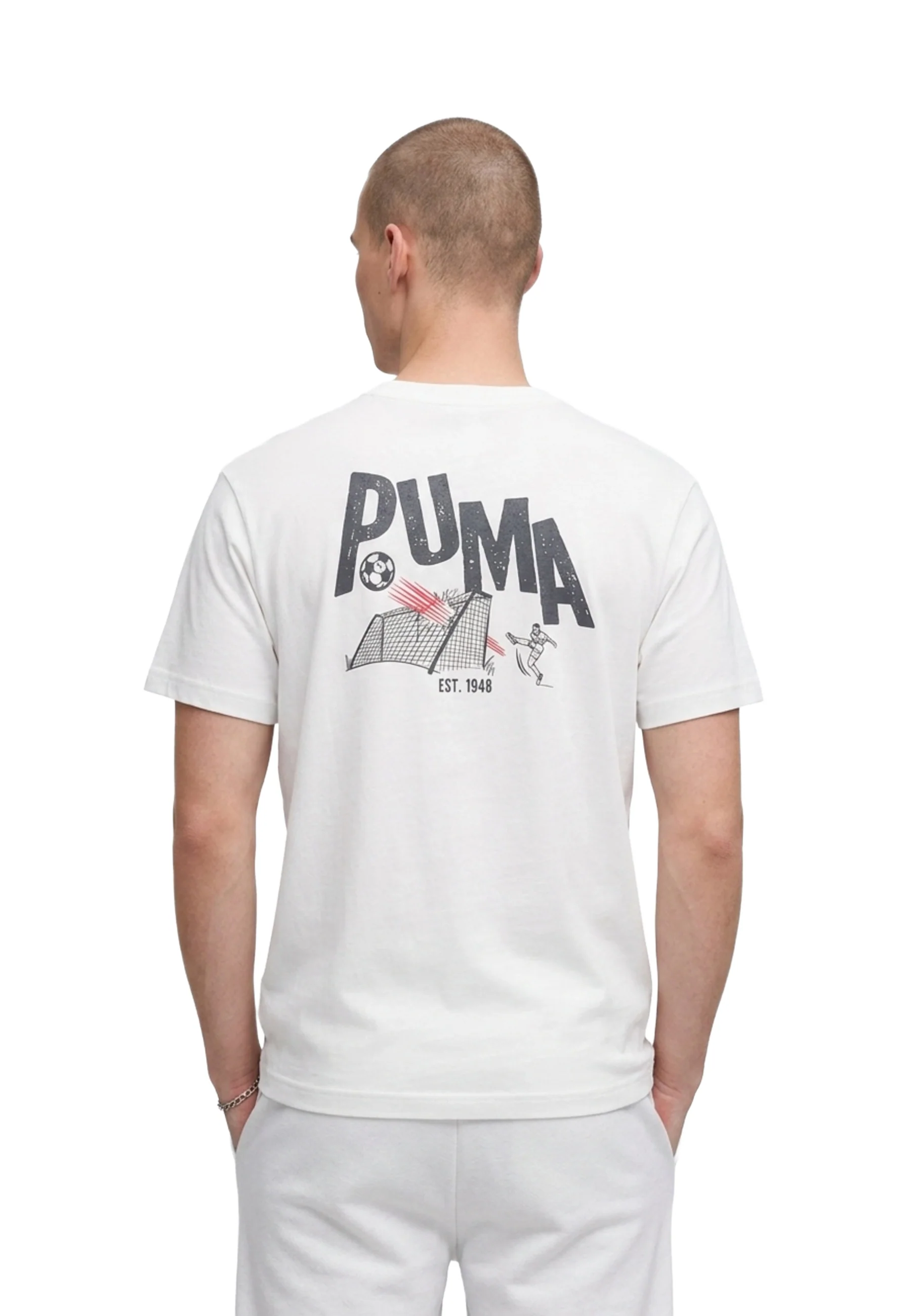 Puma Footbal Relaxed T-shirt Uomo | 695408 - Image 7