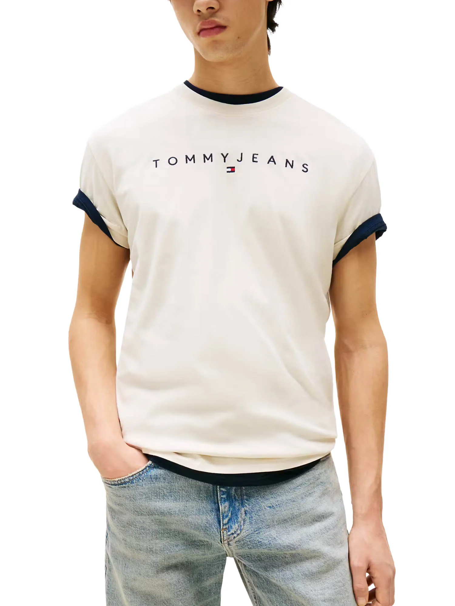Tommy Jeans T-shirt Uomo | DM0DM20744 - Image 2